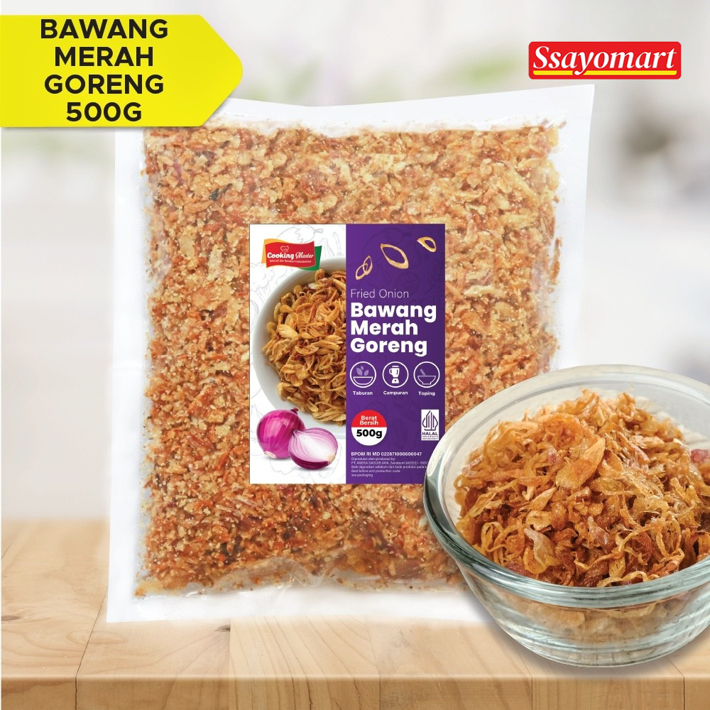 

Bawang Merah Goreng / Fried Onion / Bawang Goreng Siap Saji Original 500g