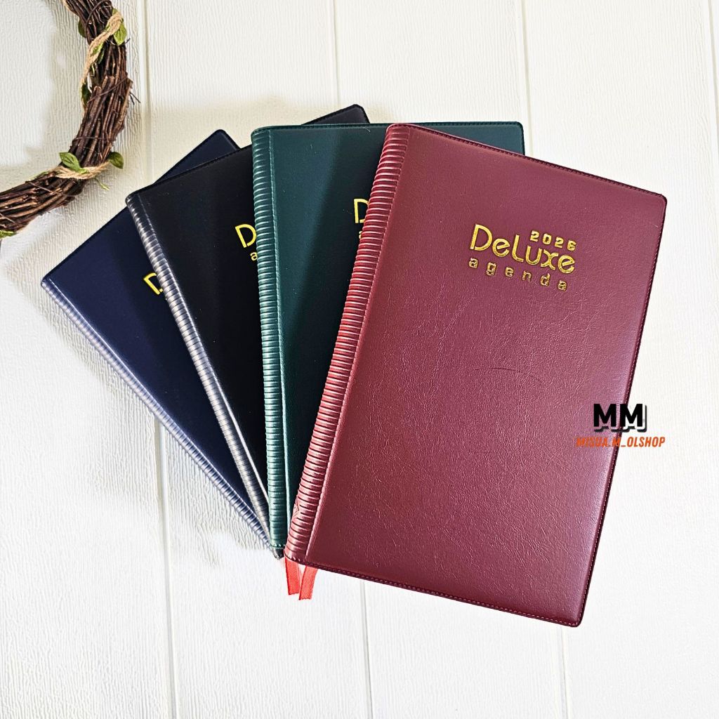 

AGENDA DELUXE TAHUN 2026 TERSEDIA 2 KERTAS WARNA PUTIH DAN CREAM/ AGENDA TERBARU