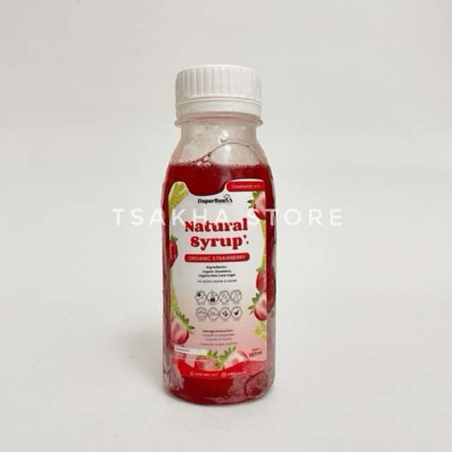 

Dapur Bunsa- Sirup Strawberi Alami Natural Syrup Strawberry