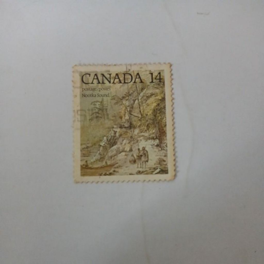 

Perangko bekas, antik, vintage Canada