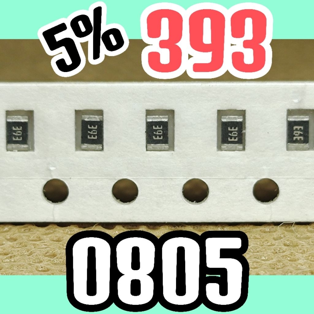 10pcs Chip resistor smd 393 5% size 2012 0805 39Kohm 39K ohm 39 Kohm