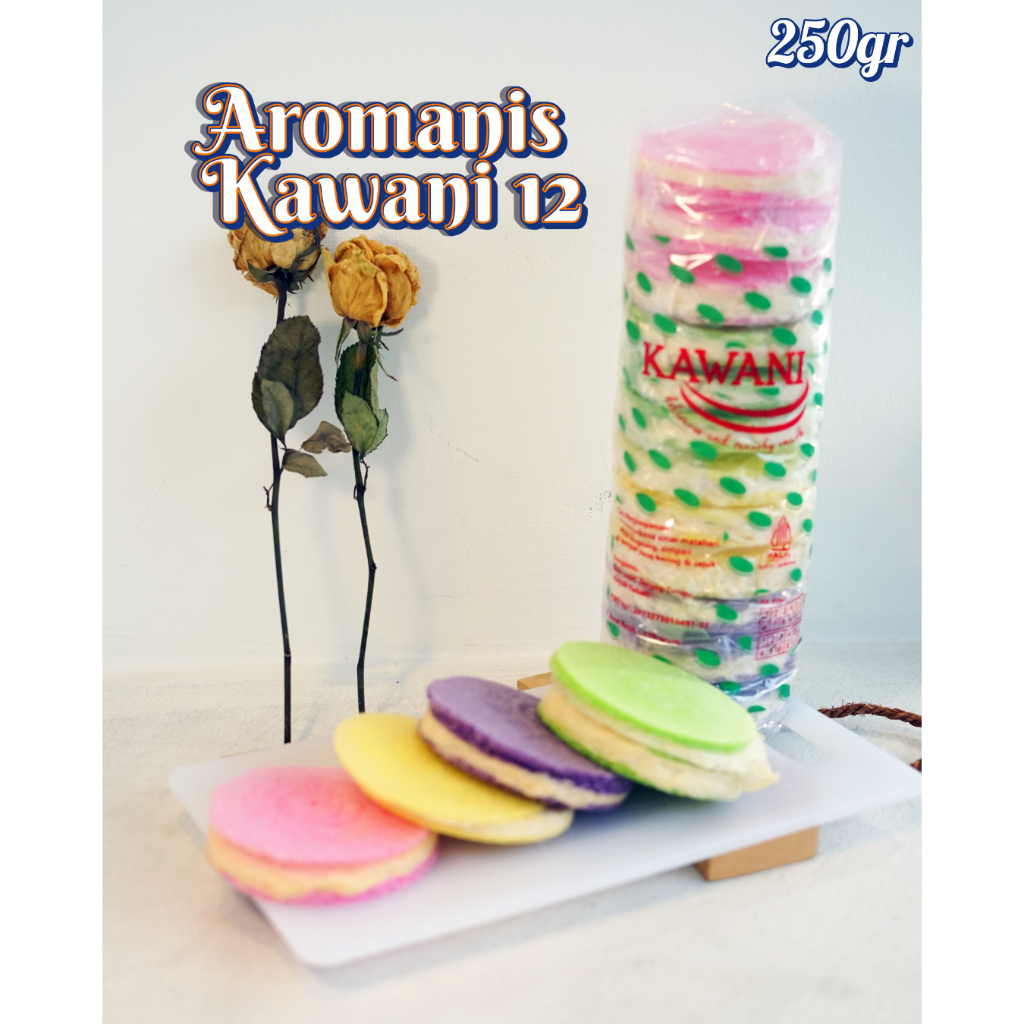 

Aromanis kawani isi 12 250gr Khas Bandung - Camilan Manis Tradisional