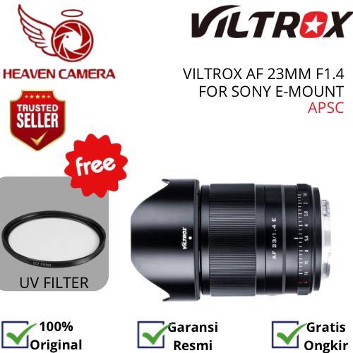 Lensa Viltrox 23mm F1.4 STM Auto Focus For Sony E Mount Garansi Resmi
