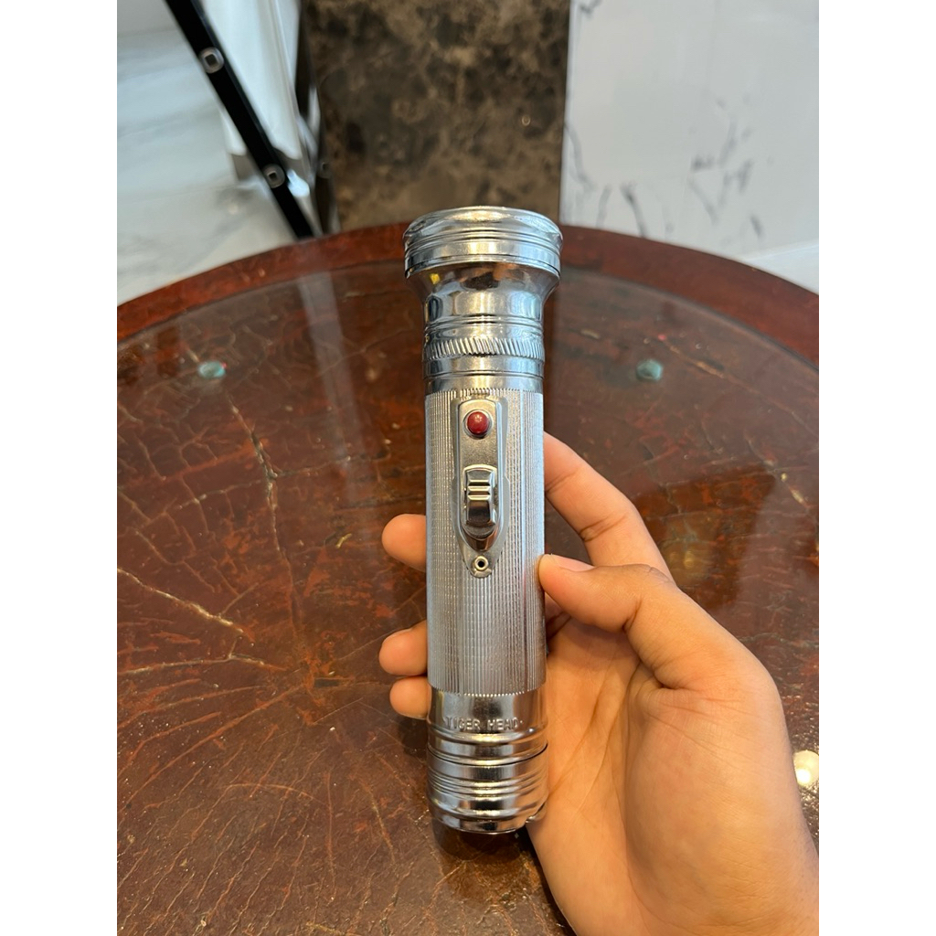 Senter Tiger Head Jadul