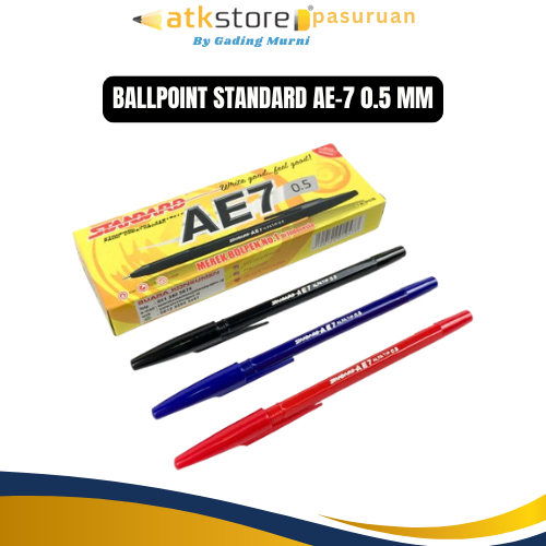 

Bolpen Pulpen Standard AE-7 0,5 mm / Ballpoint Pen Standard AE7