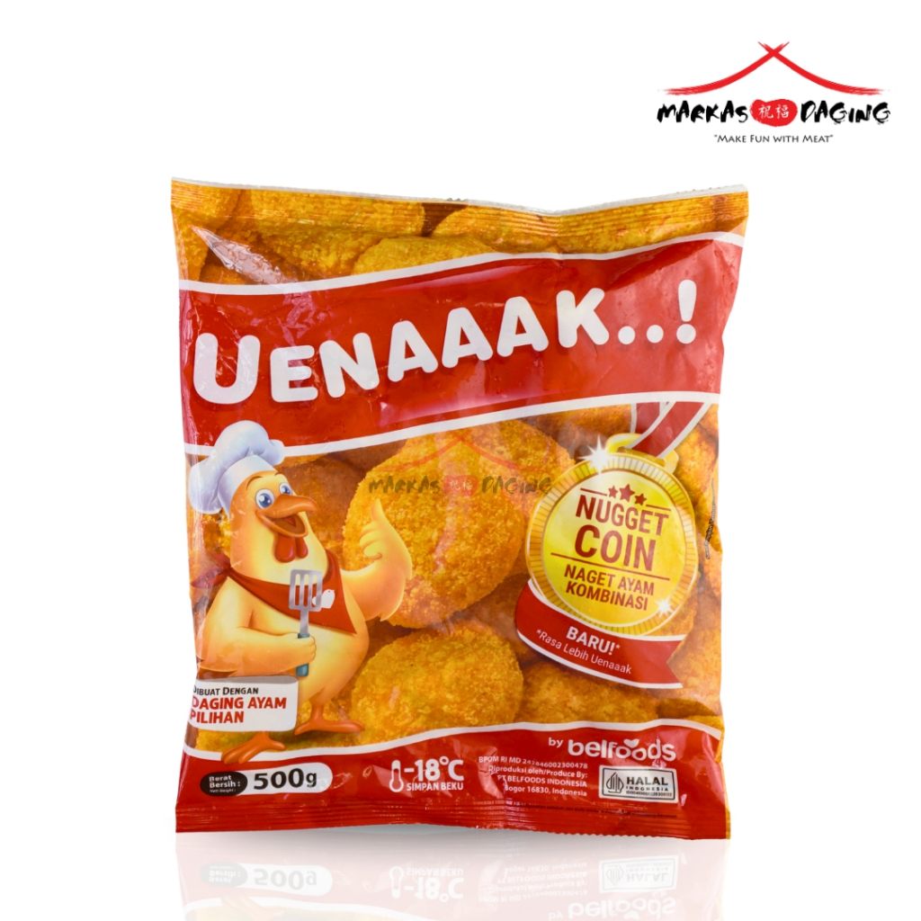 

Belfoods UENAAAK NUGGET COIN SMALL 500GR - Markasdaging