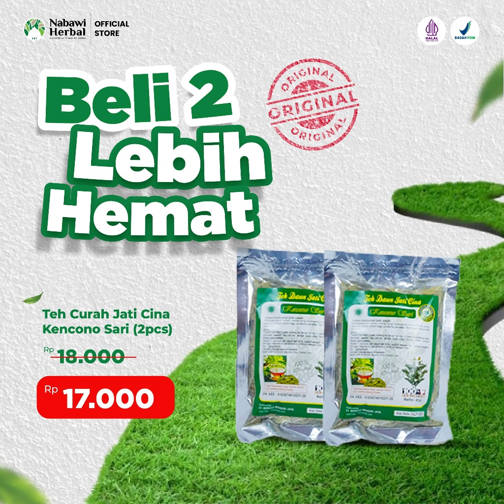 

BELI 2 LEBIH HEMAT - Teh Curah Daun Jati Cina Kencono Sari