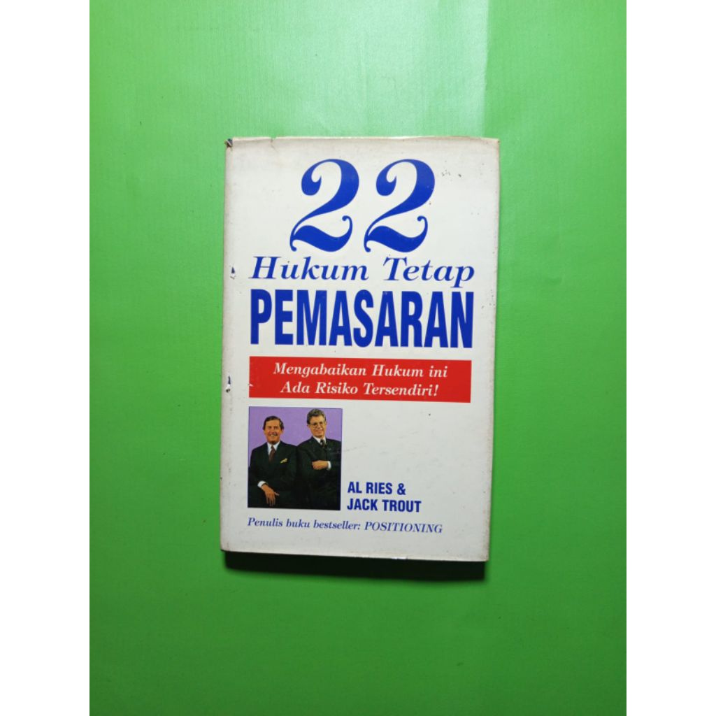 Buku 22 Hukum Tetap Pemasaran - Al Ries & Jack Trout [Original, Hard Cover]