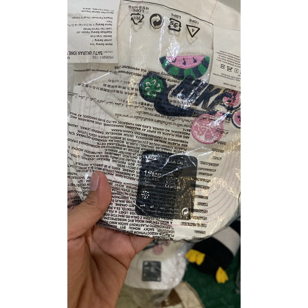 topi anak nike original