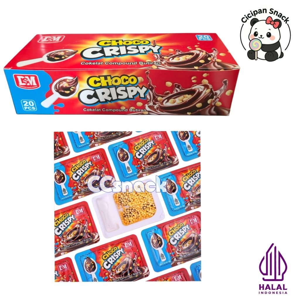 

DSM MERAH CHOCO CRISPY BUTIRAN BOX ISI 30