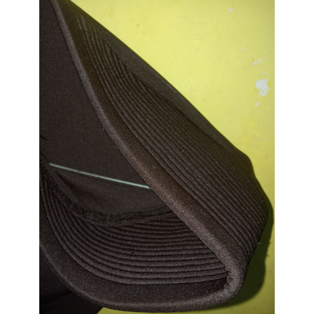 prelov hijab bergo sekolah coklat pramuka