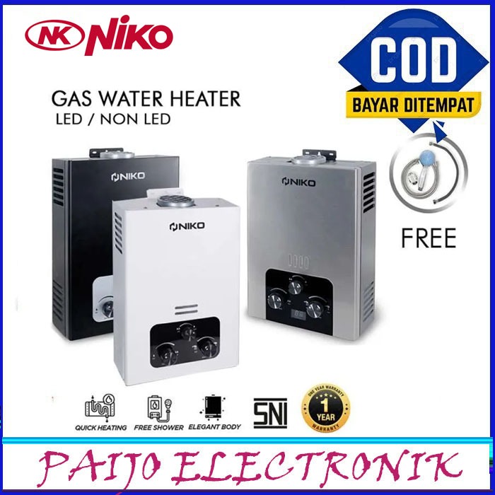 PEMANAS AIR NIKO Gas Water Heater NIKO ONSEN GARANSI RESMI