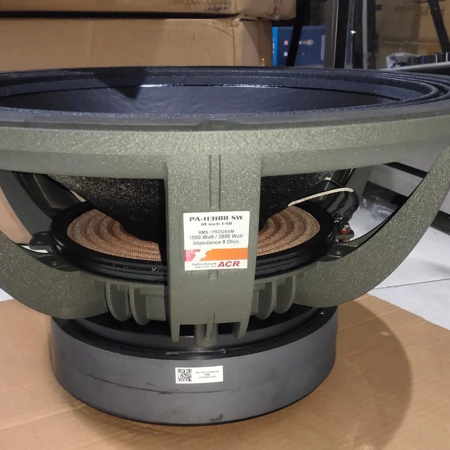 Speaker ACR Fabulous 113188 18 inchi Double Magnet Double Spider 3800W
