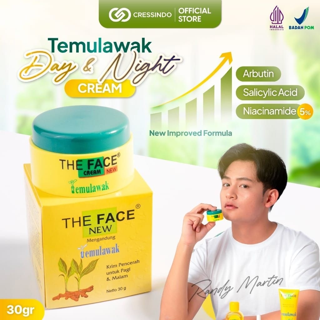 DC THE FACE Temulawak Day&Night Cream 30ml