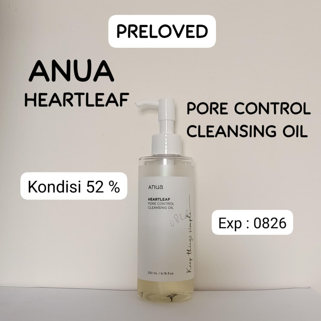 PRELOVED Anua Heartleaf Pore Control Cleansing Oil