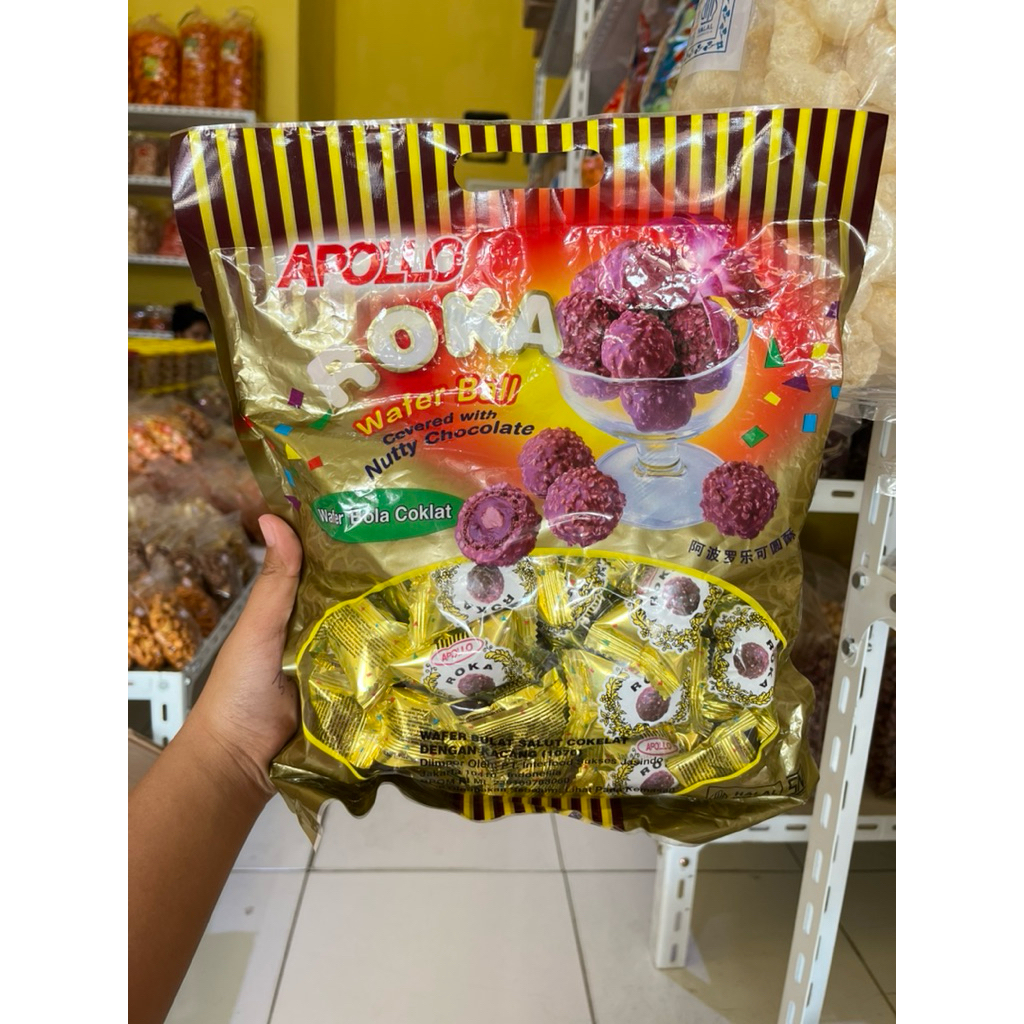

Apollo roka coklat wafer ball