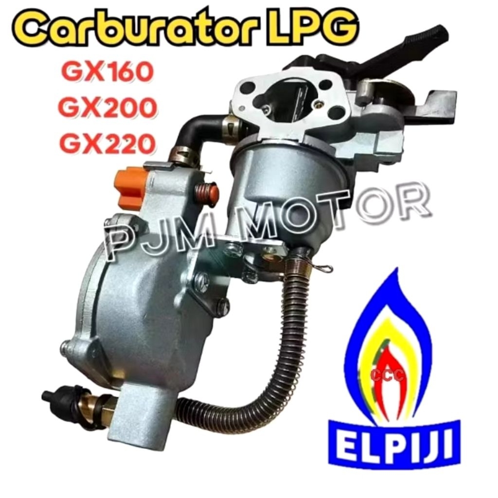 karburator mesin gx160 konversi ke gas LPG karburator LPG gx160