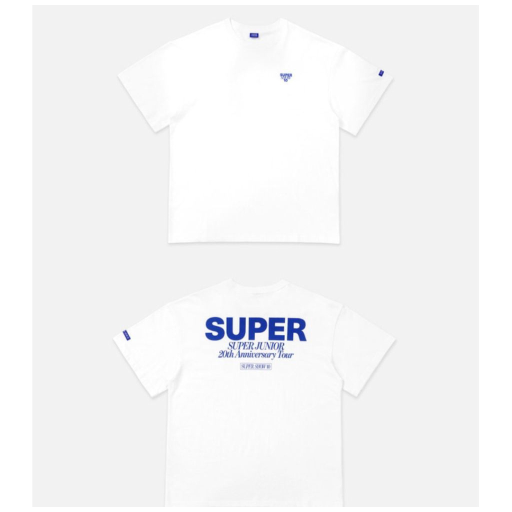 TSHIRT UNOFFICIAL SUPER JUNIOR SJ SS10 SUPERSHOW10 KAOS BAJU KPOP SUJU DONGHAE LEETEUK SHINDONG SIWO
