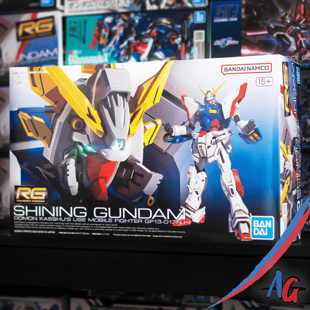 RG Shining Gundam Bandai Model Kit