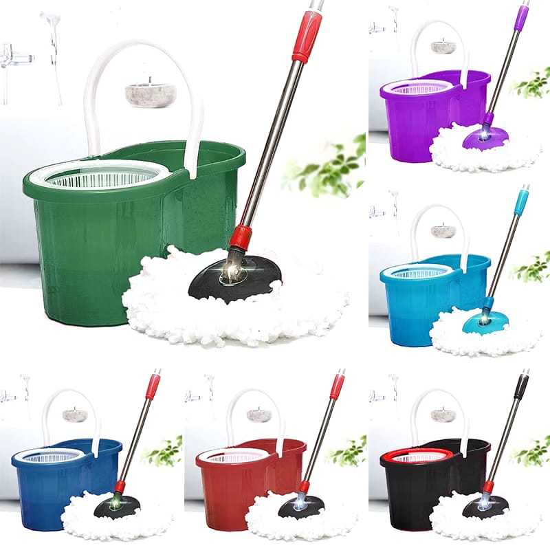 (SM) Alat Pel Lantai Super Praktis Spin Mop Super - Alat Pel Lantai Ultra Pel putar serbaguna spin m