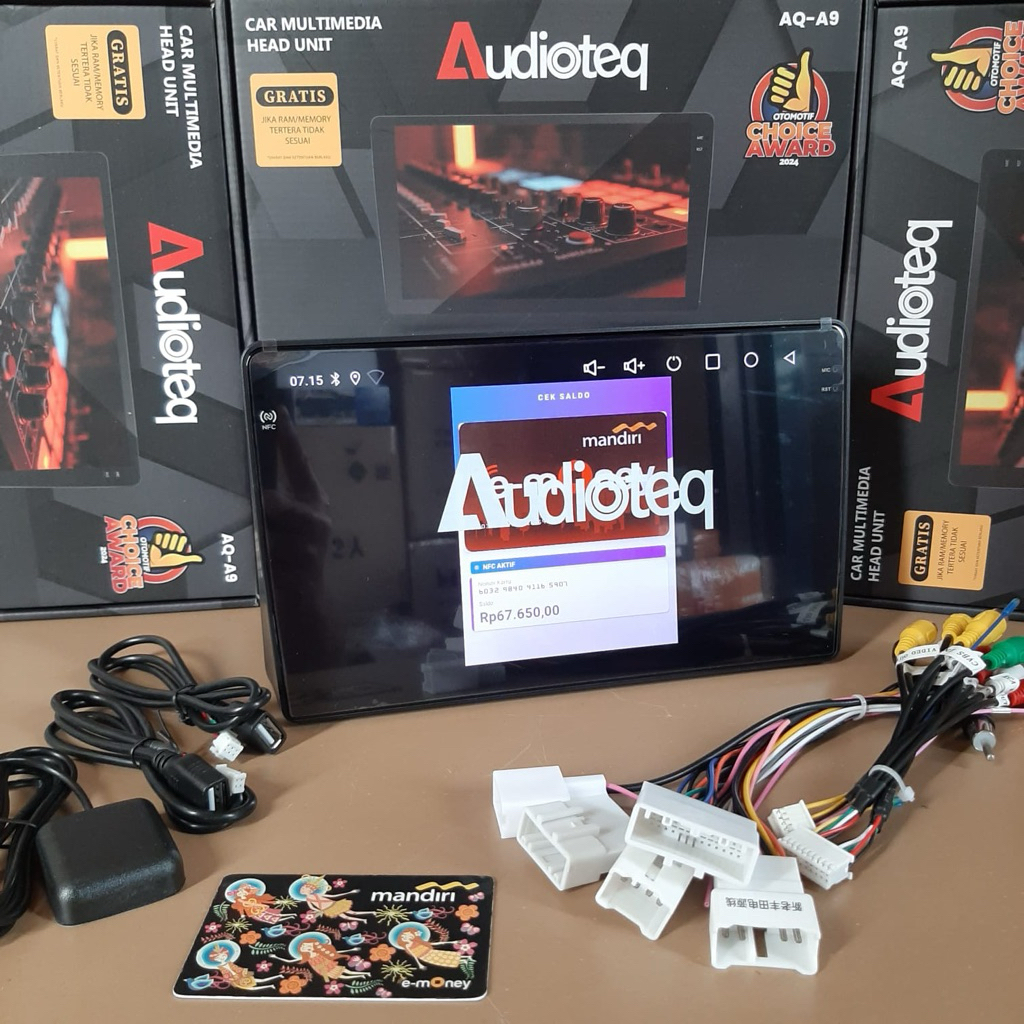 HEAD UNIT ANDROID 10 INCH AGYA / AYLA 2023 ANDROID 10 INCH AVANZA 2023 - UP ANDROID 10 INCH AUDIOTEQ