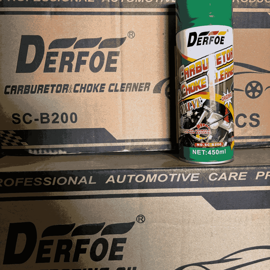 DERFOE – 2PCS CARBURATOR CLEANER 450ML PEMBERSIH KARBURATOR MOBIL MOTOR SEMPROT KUAT AMPUH