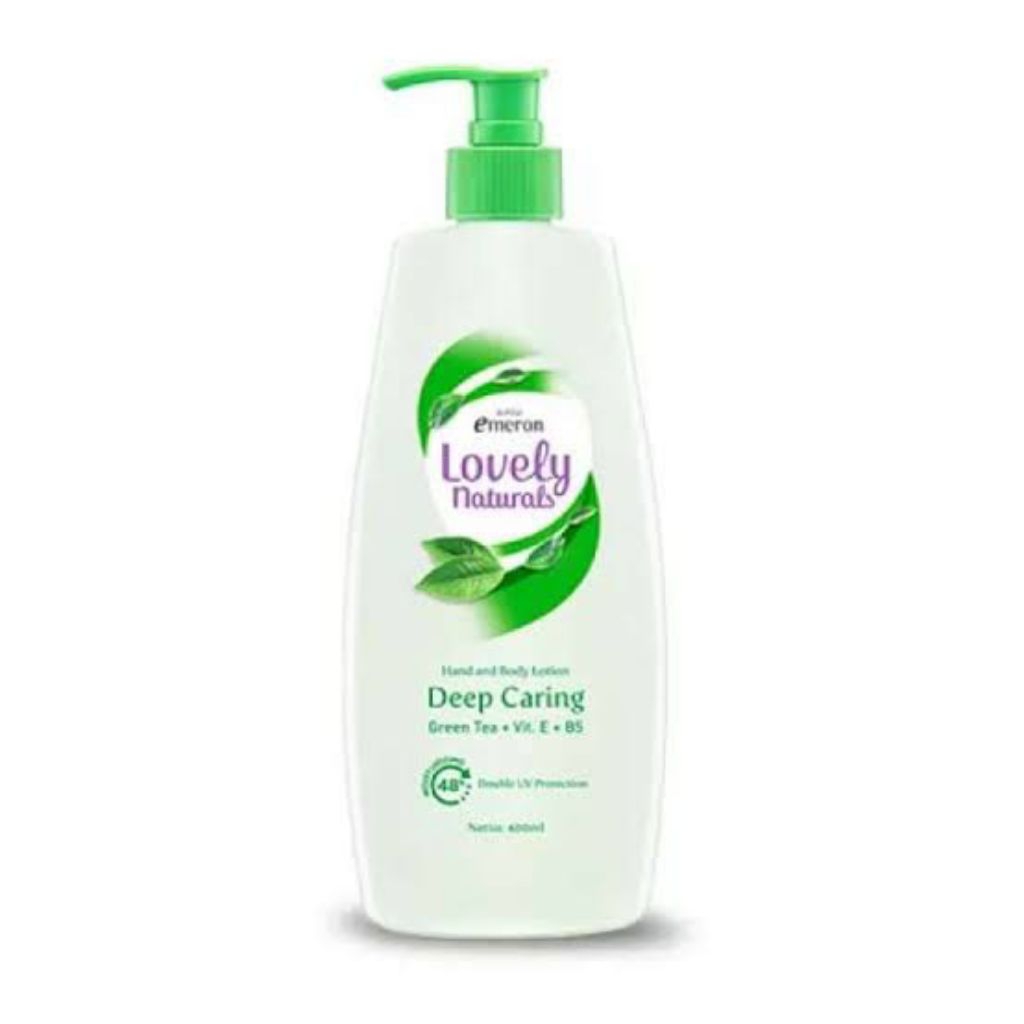 EMERON LOVELY NATURALS DEEP CARING BODY LOTION With Green Tea