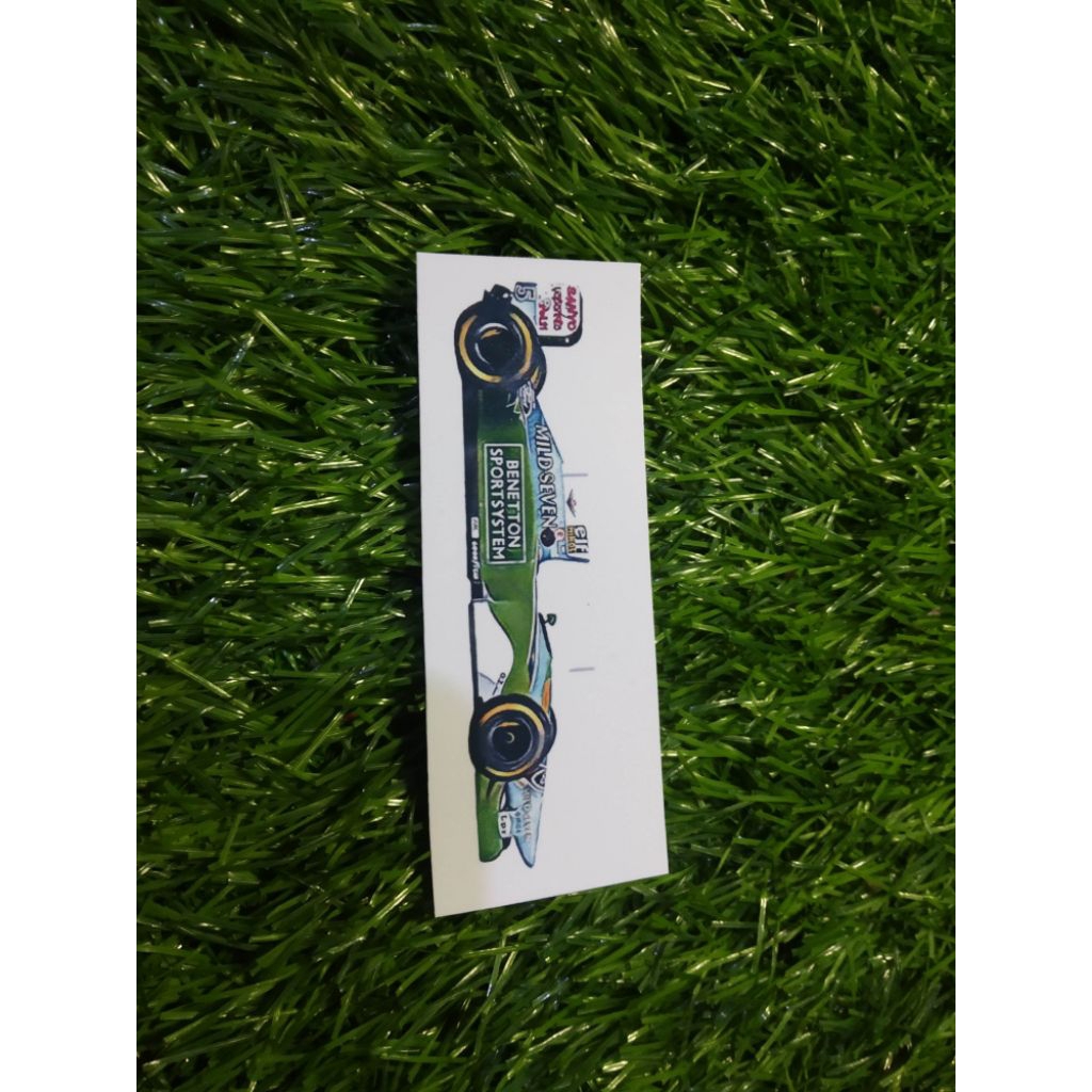 

stiker vinyl benetton