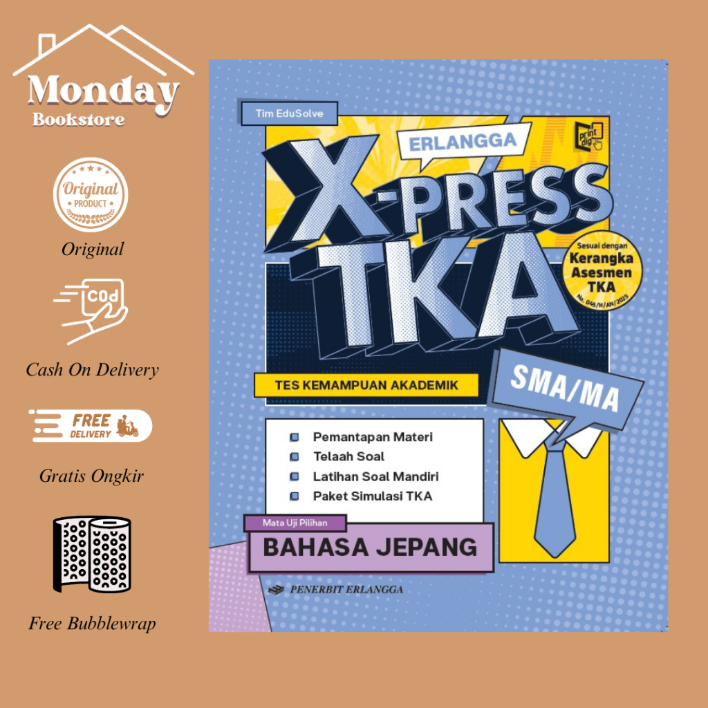ERLANGGA XPRESS TKA BAHASA JEPANG SMA/MA