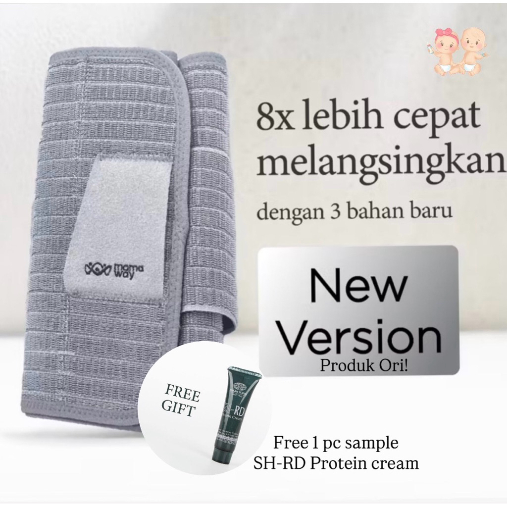 Mamaway | Korset Pelangsing Pasca Melahirkan Nano Bamboo (New Version-Original)