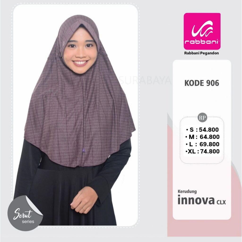 Kerudung Rabbani CLX XL