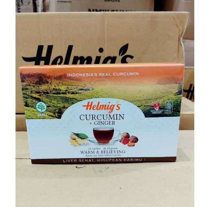 

HELMIG'S CURCUMIN ginger 10 sachet @18 gr