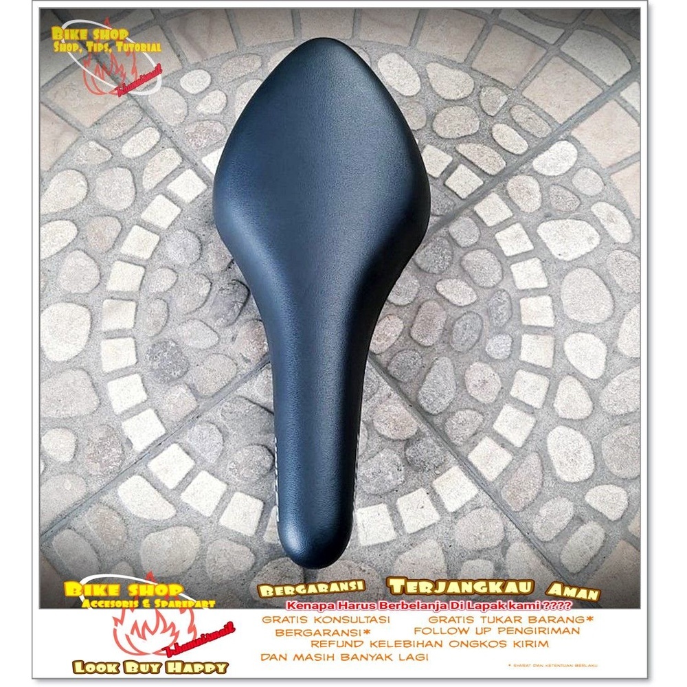 SADEL SEPEDA 219 UNITED HITAM Sepeda MTB FIXIE ROAD BIKE SPAREPART SEPEDA TERMURAH