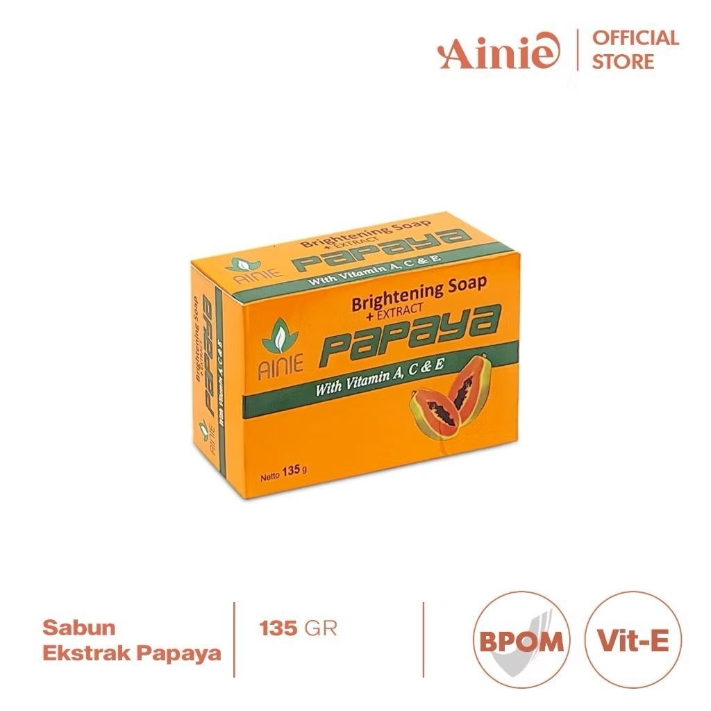￼Ainie Sabun Mandi Papaya 135 GR