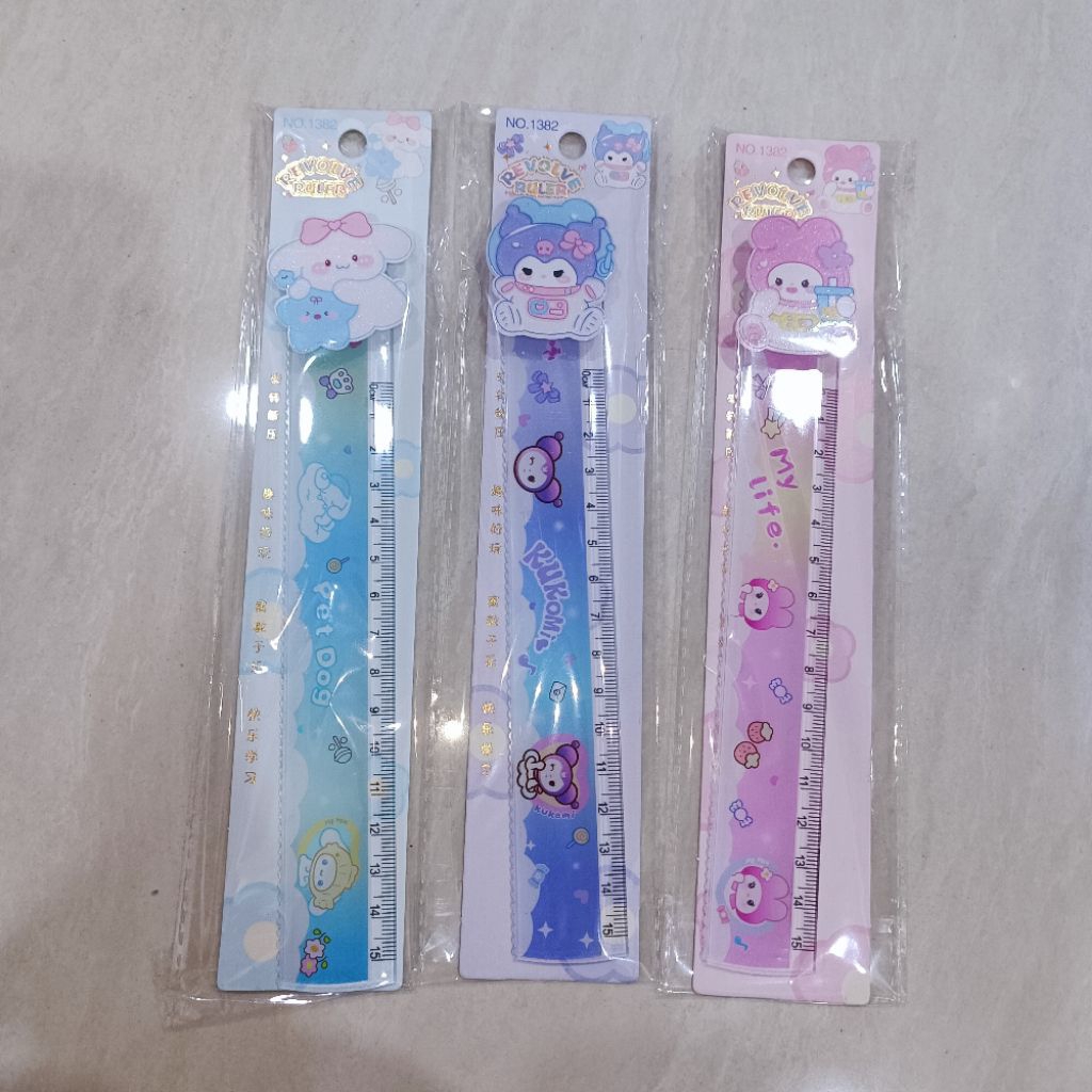 

Penggaris spinner penggaris putar karakter