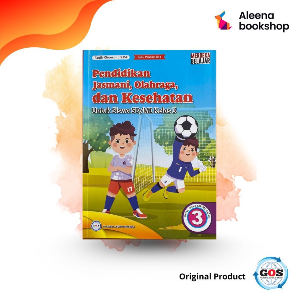 Buku PJOK SD/MI Kelas 3 Kurikulum Merdeka - GOS
