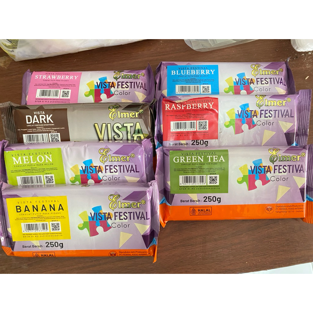 

coklat batang vista elmer all varian 250gr