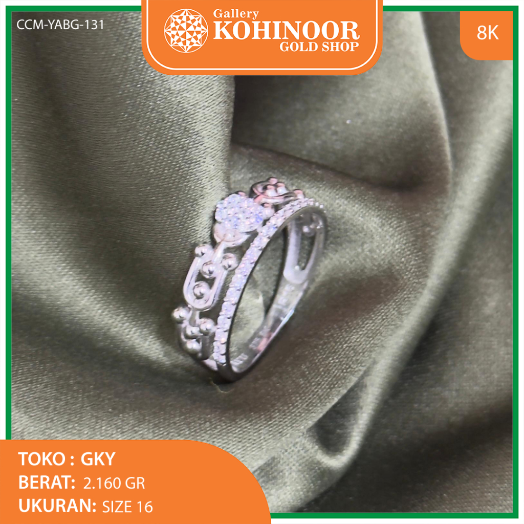 Cincin mahkota Gallery Kohinoor Always Young 30/08/25