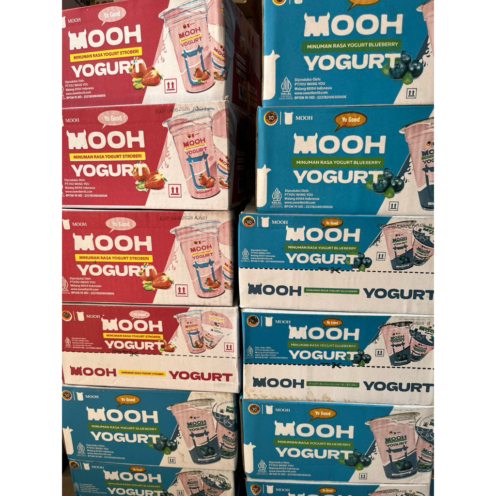 

Mooh Yogurt minuman yogurt dengan aneka rasa