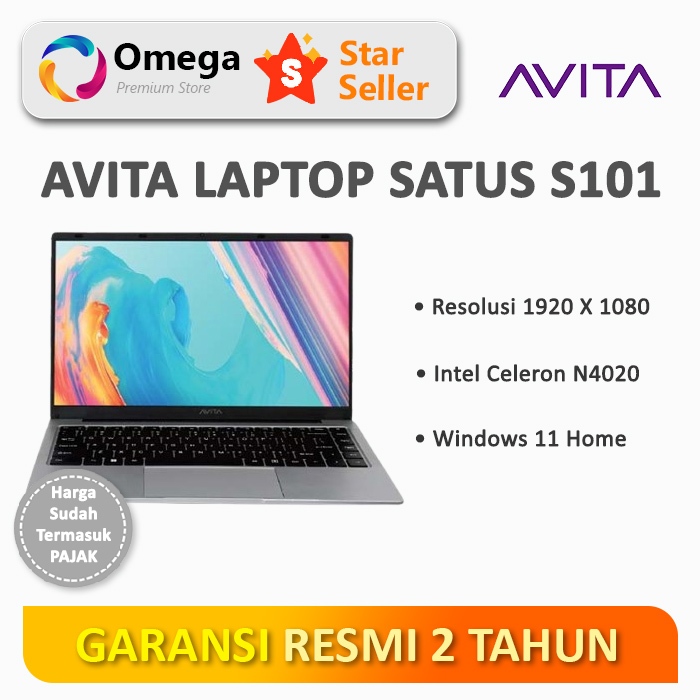 Avita Laptop Satus S101 Intel Celeron N4020