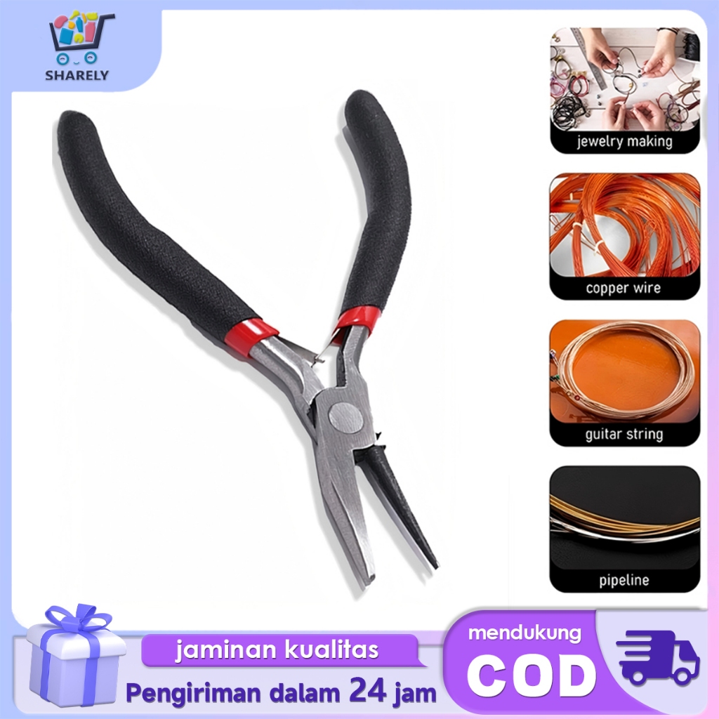 Tang Loop Tang Plintir Round Nose Pliers Tang Pembulat Kawat Untuk Membuat Perhiasan Tang Kerajinan