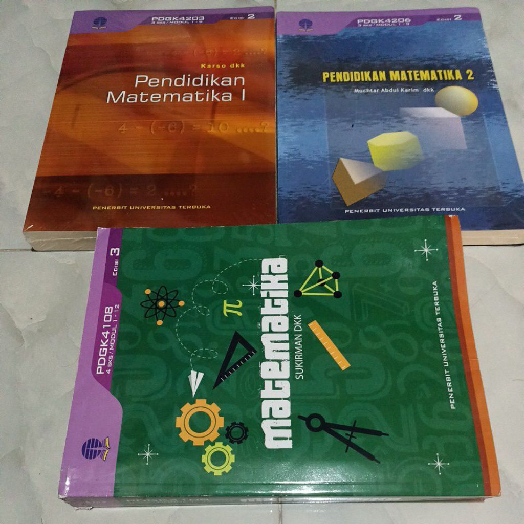 buku pendidikan matematika - universitas terbuka