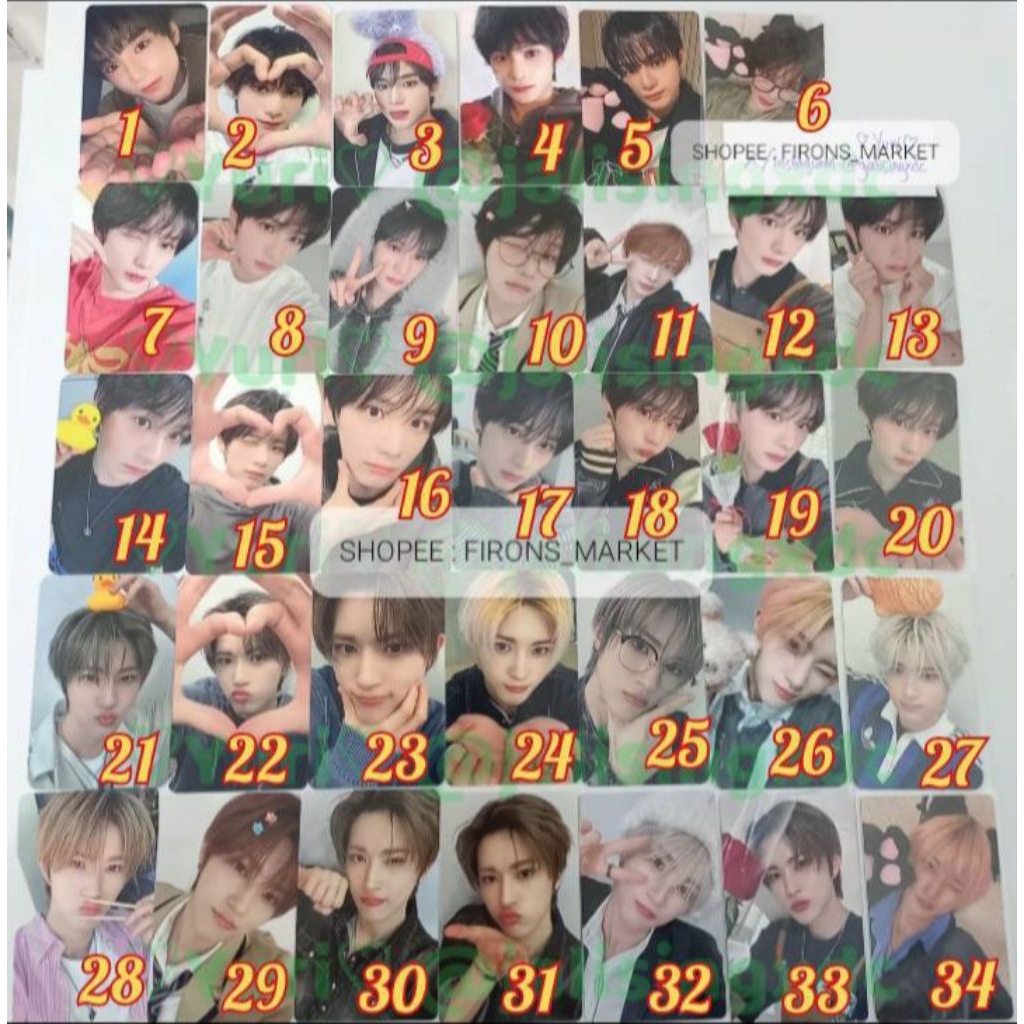 Official PC Photocard POB XODIAC SOMEDAY GLOWY ZAYYAN SING LEO