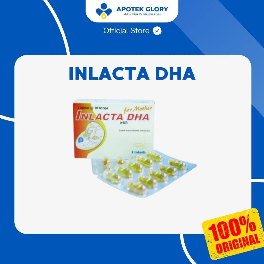 INLACTA DHA//SUPLEMEN KESEHATAN IBU HAMIL DAN MENYUSUI