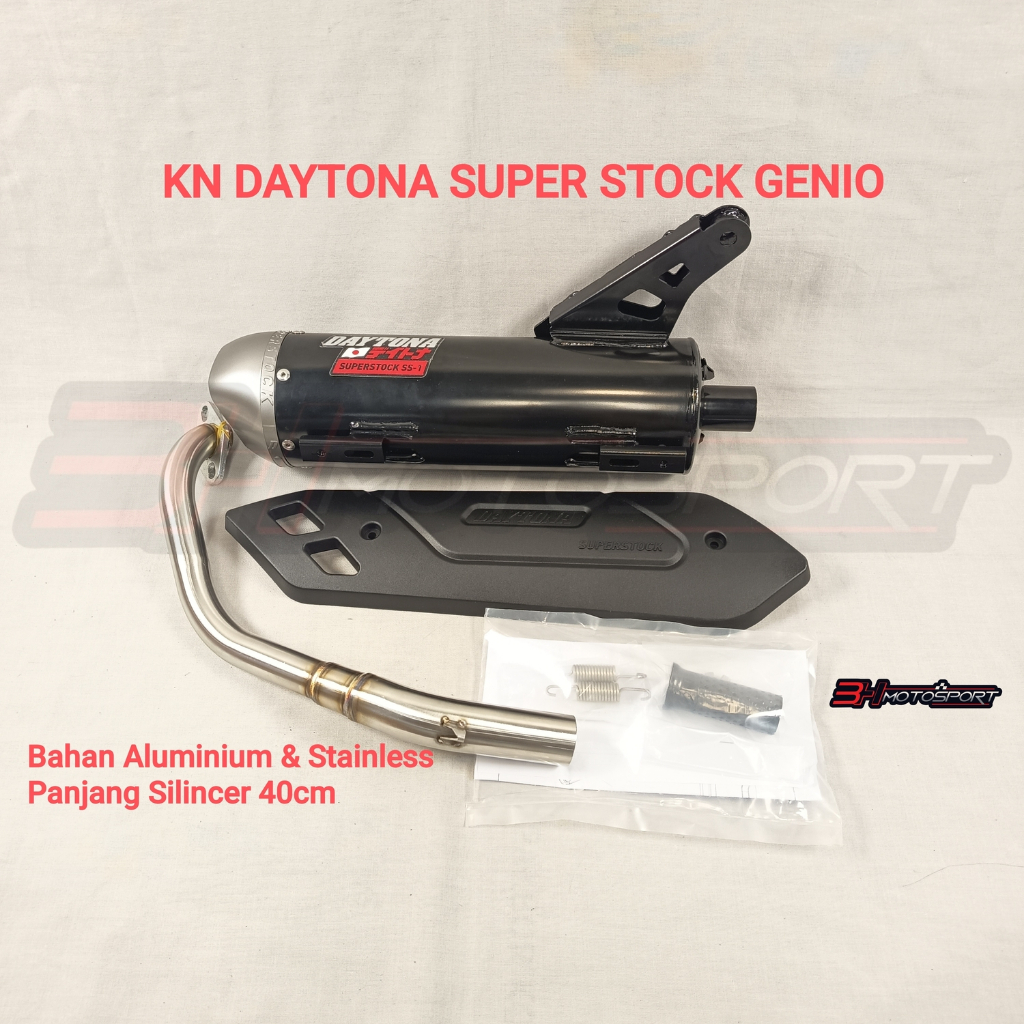 KNALPOT DAYTONA SUPER STOCK BEAT ESP-GENIO
