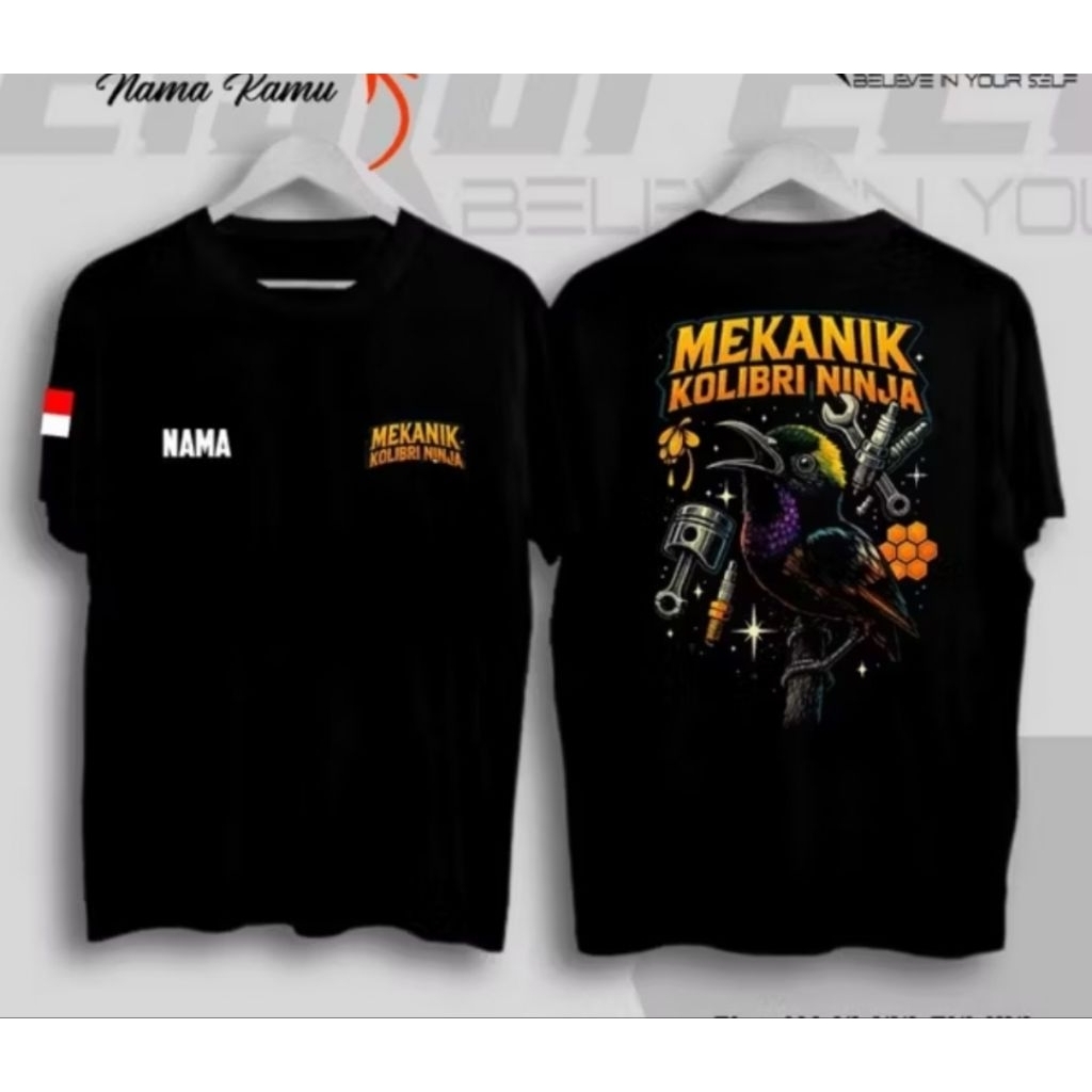 Kaos Mekanik Kolibri Ninja Free Nama