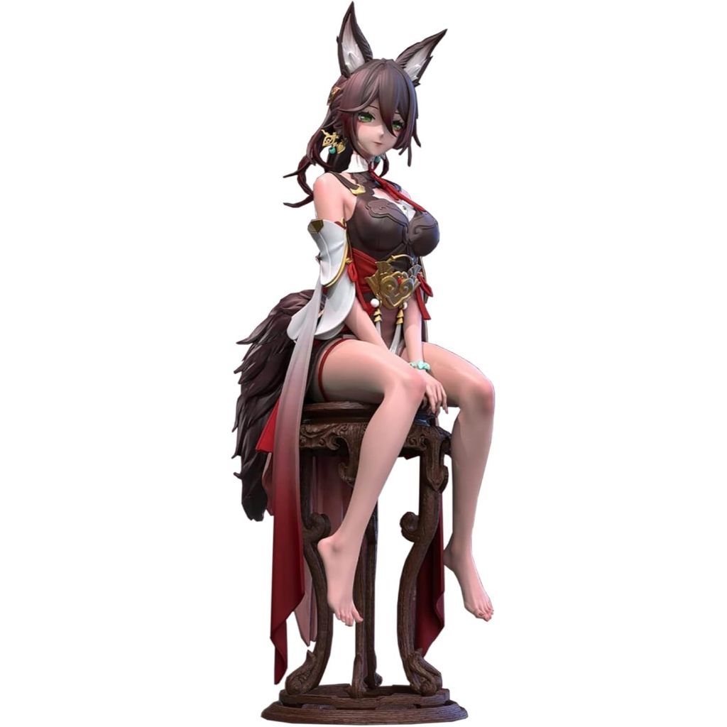 RZAHUAHU H-I Star Rail Tingyun Figure Game Anime 1/6 PVC Figurines Action Play Model 10.8 Inches and