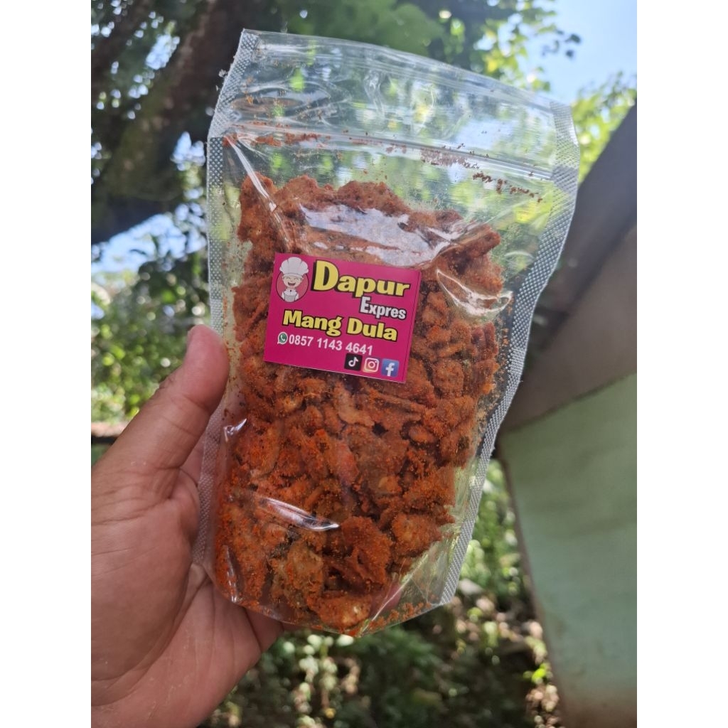 

baby crispy pedas #snak #ikan #seafood