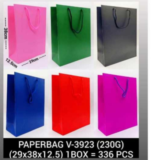 

Paperbag Tas Kertas Large/Paperbag Murah/ Tas Souvenir Kode polos warna L