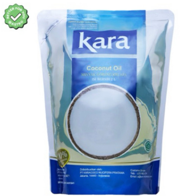 

Kara Minyak Goreng Kelapa Pouch 2liter